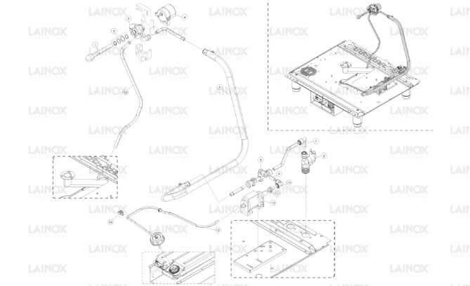 Horeca Parts - Convection steam oven Lainox ICET051