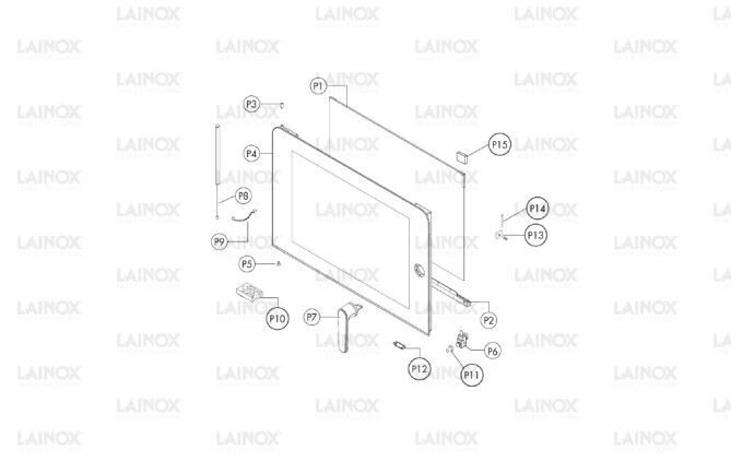 Horeca Parts - Konvektomat Lainox ICET101