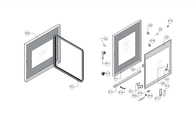 Horeca Parts - Piec konwekcyjno-parowy Lainox KVE061S