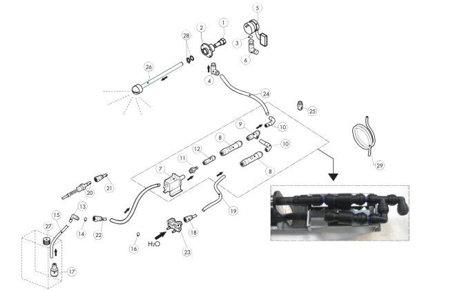 Horeca Parts - Piec konwekcyjno-parowy Lainox KVE081S