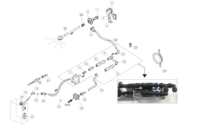 Horeca Parts - Piec konwekcyjno-parowy Lainox KVE101S