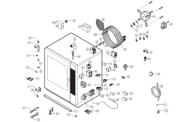 Horeca Parts - Konvektomat Lainox KVE101S