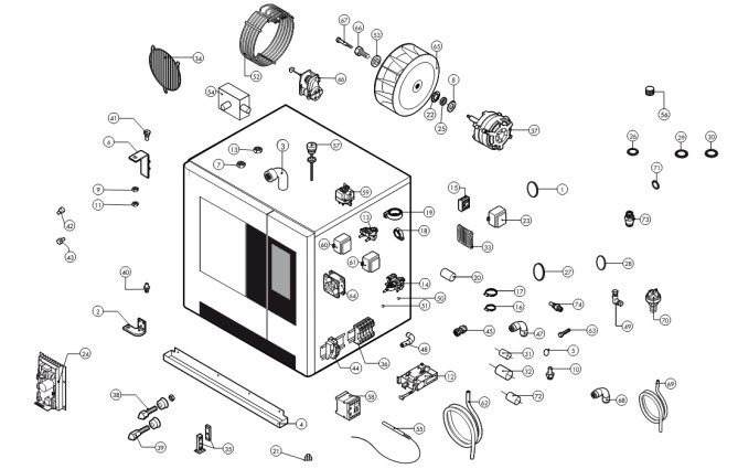 Horeca Parts - Konvektomat Lainox NAEV071R