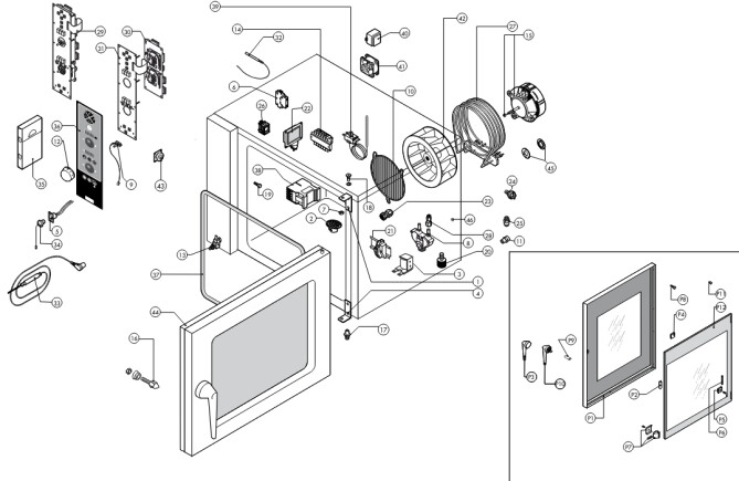 Horeca Parts - Konvektomat Lainox REV051S