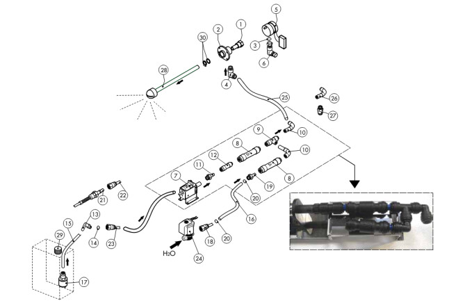 Horeca Parts - Piec konwekcyjno-parowy Lainox REV071S