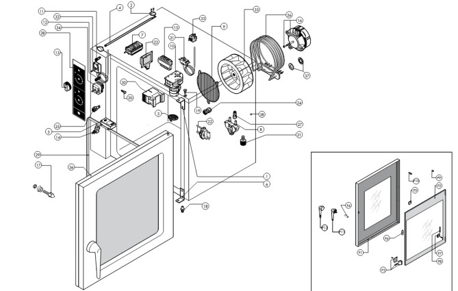 Horeca Parts - Konvektomat Lainox REV101M