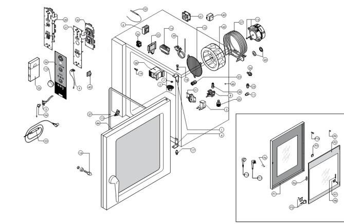 Horeca Parts - Kombidämpfer Lainox REV101S