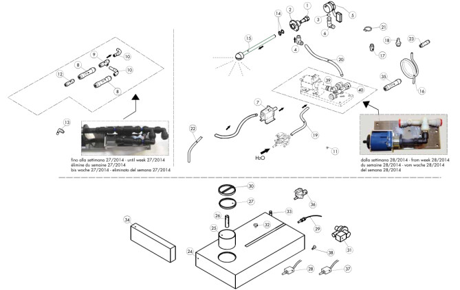 Horeca Parts - Piec konwekcyjno-parowy Lainox SAEV071R