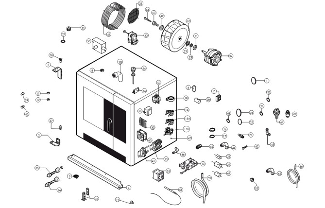 Horeca Parts - Piec konwekcyjno-parowy Lainox SAEV071R