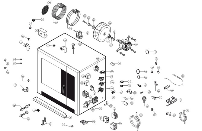 Horeca Parts - Piec konwekcyjno-parowy Lainox SAEV102R