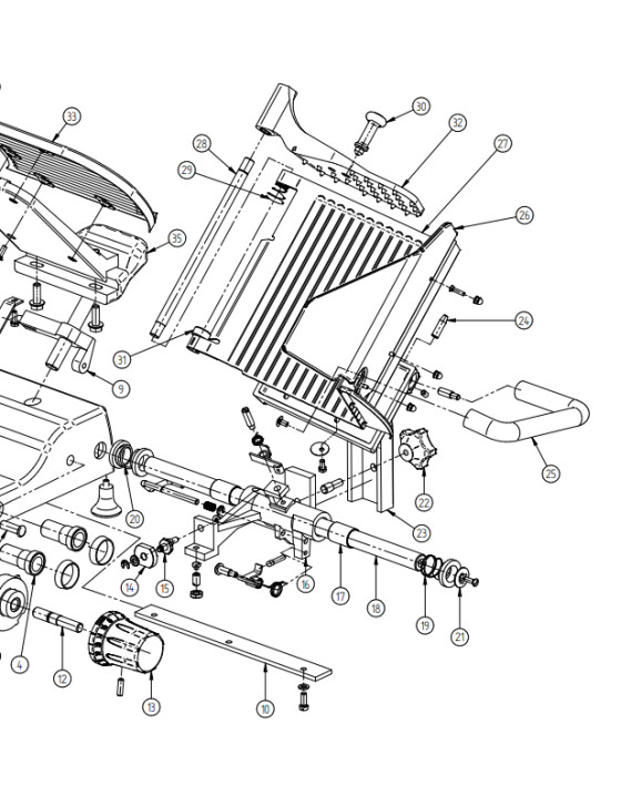 Horeca Parts - Aufschnittmaschine MA-Ga 310p