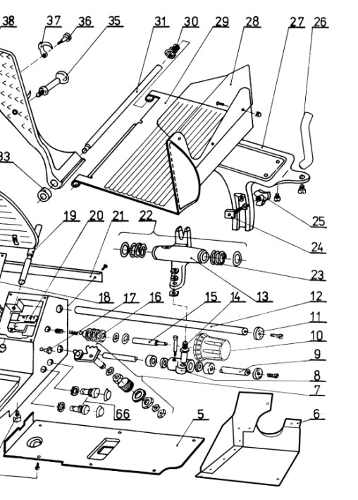 Horeca Parts - Kráječ uzenin MA-Ga 612p