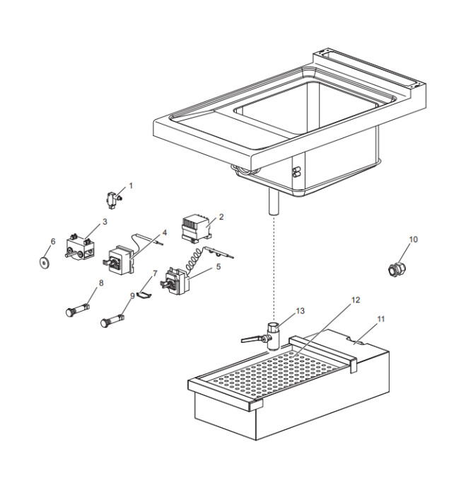 Horeca Parts - Frytownica elektryczna MBM 13L EF477