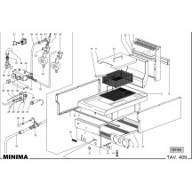 Horeca Parts - Fryer gas MBM 8L GF46