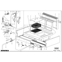 Horeca Parts - Frytownica gazowa MBM 2x8L GF66