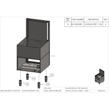 Horeca Parts - Hooded dishwasher, manual Revolution 231692 (Turbo 1500)