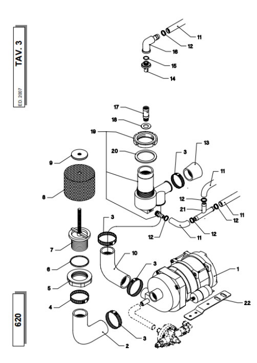 Horeca Parts - Cateringové myčky Silanos 620