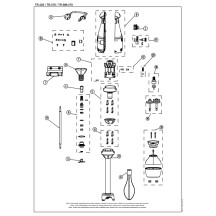 Horeca Parts - Hand mixer Sammic BM-250 (3030075)