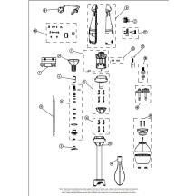 Horeca Parts - Ruční mixér Sammic TR-250 (3030130)