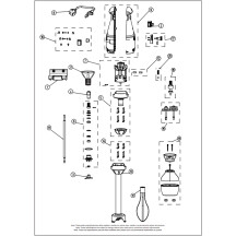 Horeca Parts - Ruční mixér Sammic TR-270 (3030037)