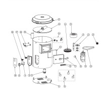 Horeca Parts - Škrabka na brambory Sammic série M-5, 5 kg  - kód 1000565