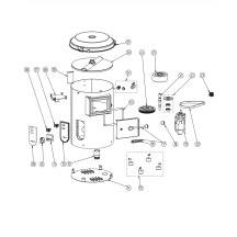 Horeca Parts - Škrabka na brambory Sammic série M-5, 5 kg  - kód 1000565