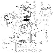 Horeca Parts - Frytownica elektryczna, V 15 l, Stalgast 9725500