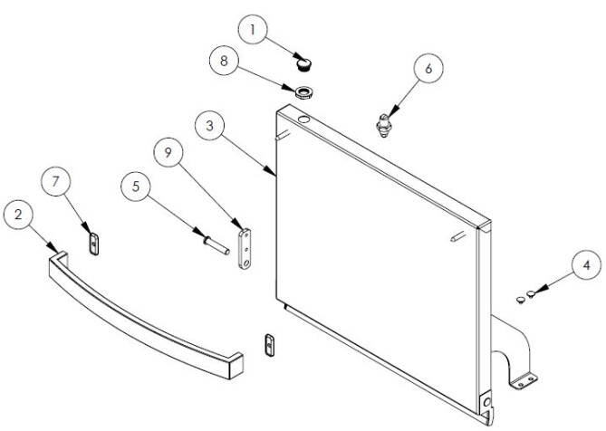 Horeca Parts - Mașină de spălat vase Stalgast 801350