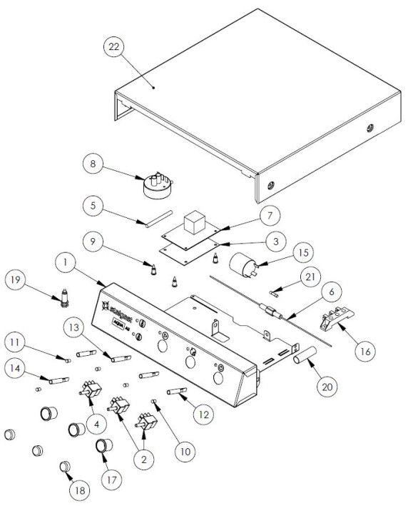 Horeca Parts - Myčka nádobí Stalgast 801350