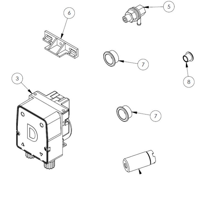 Horeca Parts - Zmywarka Stalgast 801350