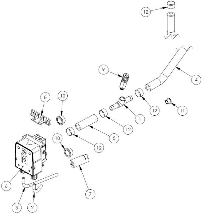 Horeca Parts - Myčka nádobí Stalgast 801350