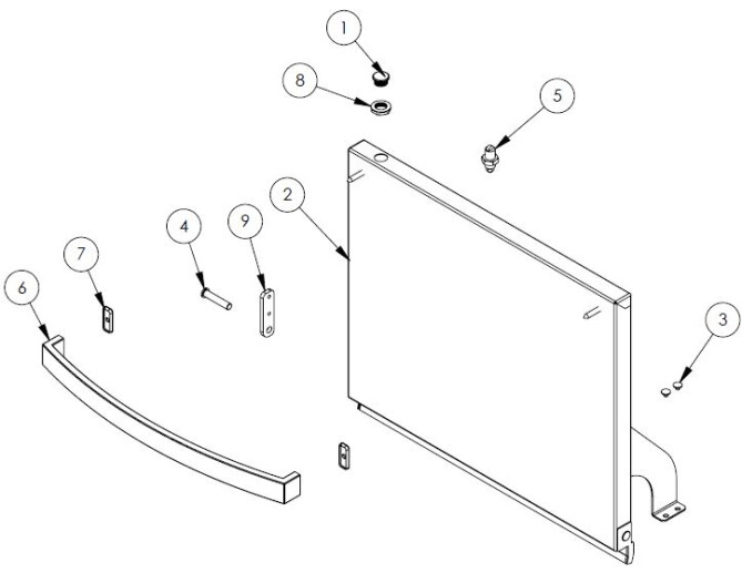 Horeca Parts - Geschirrspüler Stalgast 801400