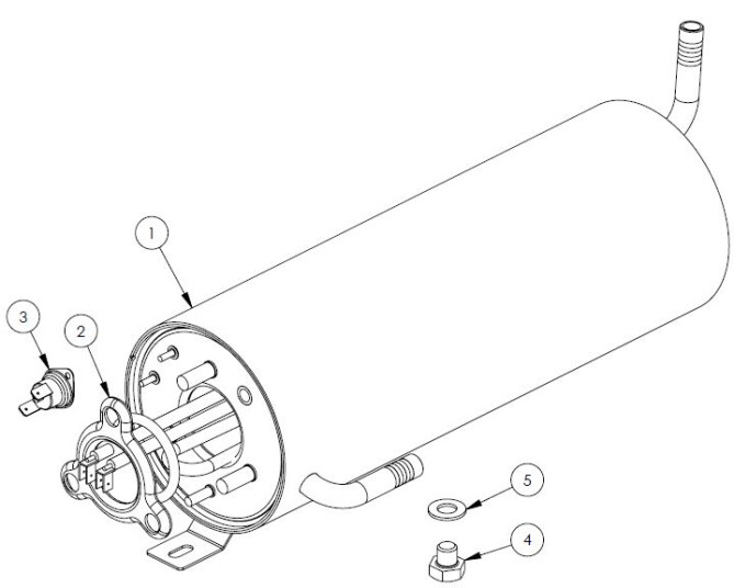 Horeca Parts - Geschirrspüler Stalgast 801400