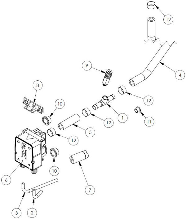 Horeca Parts - Geschirrspüler Stalgast 801400