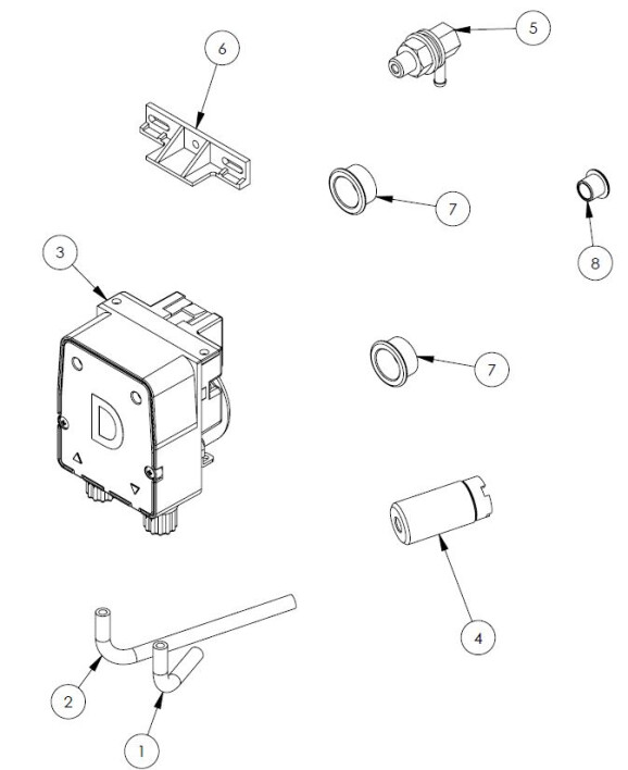 Horeca Parts - Geschirrspüler Stalgast 801400