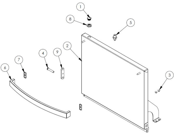 Horeca Parts - Myčka nádobí Stalgast 801401