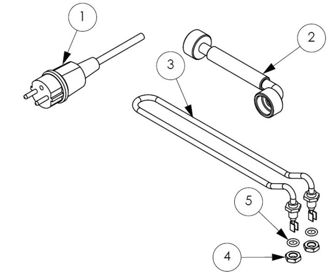 Horeca Parts - Myčka nádobí Stalgast 801401