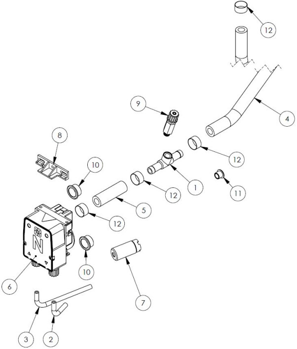 Horeca Parts - Myčka nádobí Stalgast 801401