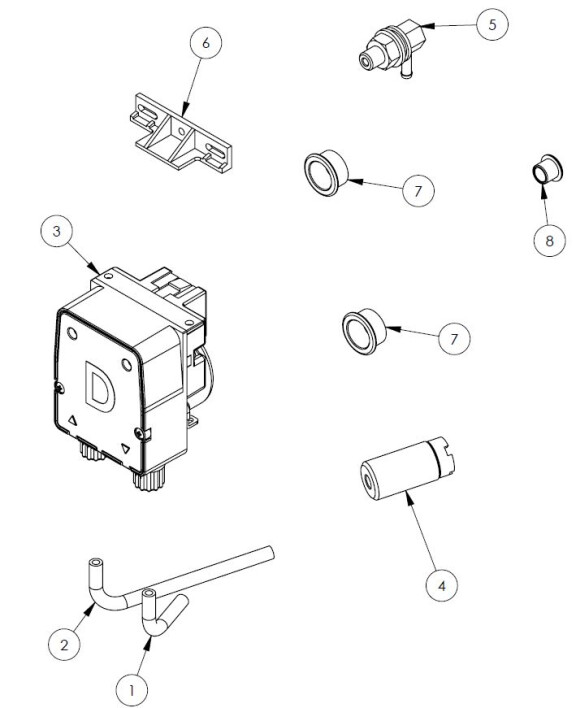 Horeca Parts - Myčka nádobí Stalgast 801401