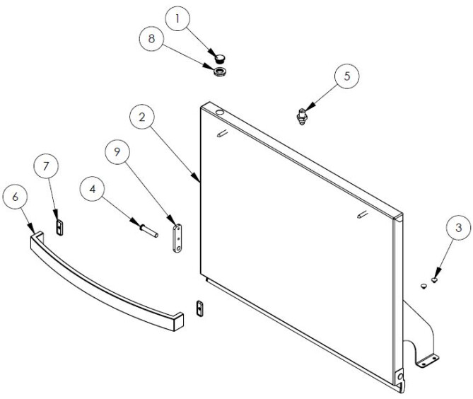 Horeca Parts - Geschirrspüler Stalgast 801505