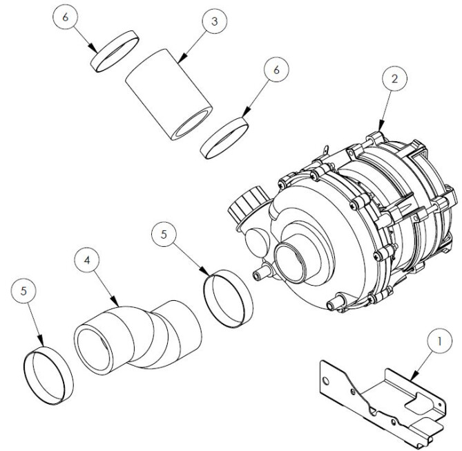 Horeca Parts - Geschirrspüler Stalgast 801505