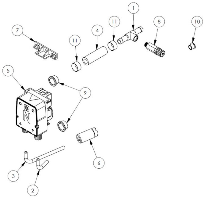 Horeca Parts - Geschirrspüler Stalgast 801505