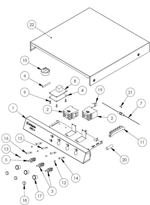 Horeca Parts - Myčka nádobí Stalgast 801506