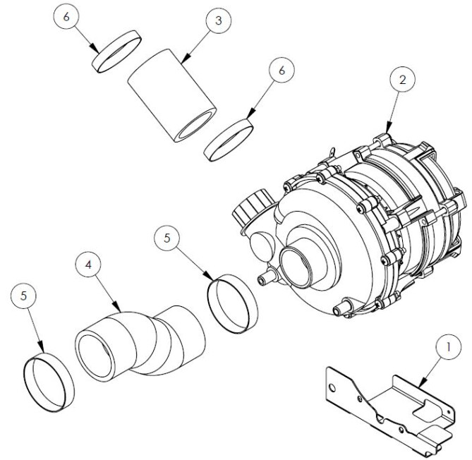 Horeca Parts - Myčka nádobí Stalgast 801506