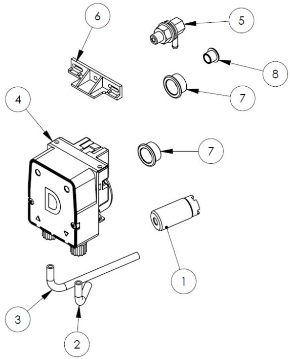 Horeca Parts - Myčka nádobí Stalgast 801506