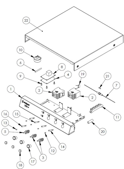 Horeca Parts - Myčka nádobí Stalgast 801516