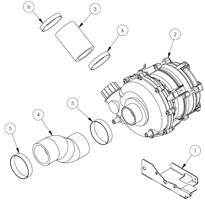 Horeca Parts - Geschirrspüler Stalgast 801517