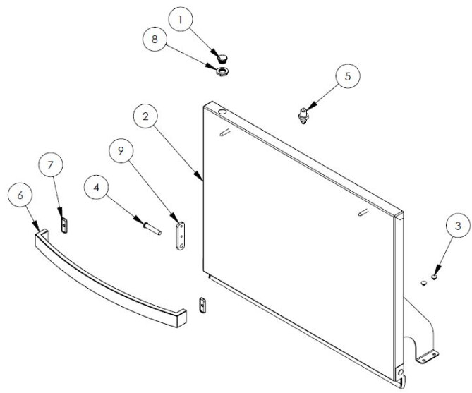 Horeca Parts - Geschirrspüler Stalgast 801556