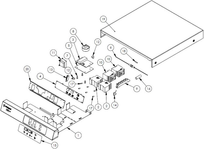 Horeca Parts - Mașină de spălat vase Stalgast 801556