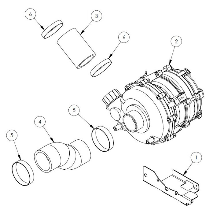 Horeca Parts - Zmywarka Stalgast 801556